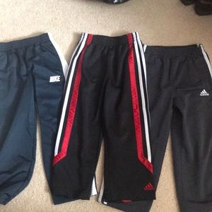 Bundle boys size 4 Nike and Adidas pants